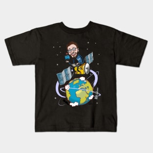 Satellite Man Tech! Kids T-Shirt